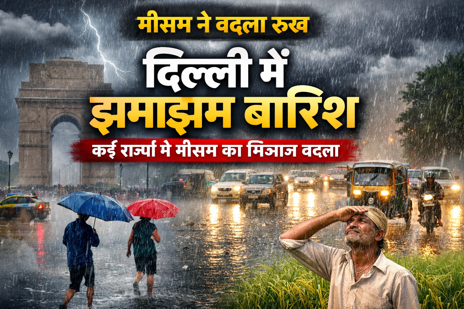 मौसम ने बदला रुख