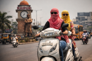 छत्तीसगढ़ में बढ़ी गर्मी